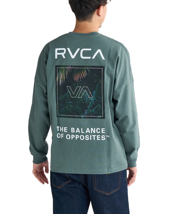 RVCA メンズ PALM BOX LT ロンＴ 【2025年春夏モデル】 ABG / XL