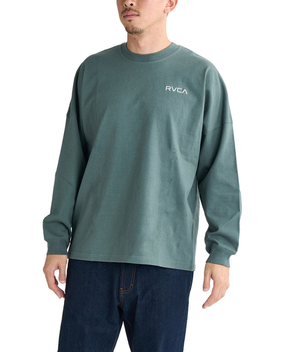 RVCA メンズ PALM BOX LT ロンＴ 【2025年春夏モデル】 ABG / XL