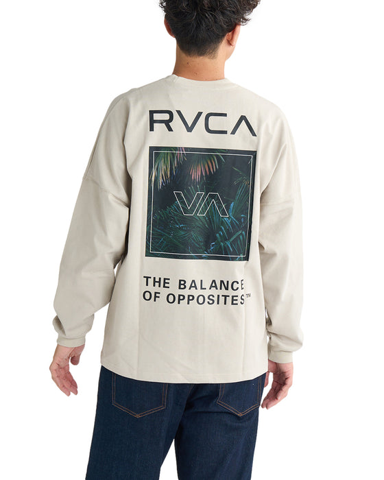 【OUTLET FAMILY SALE】RVCA メンズ PALM BOX LT ロンT 【2025年春夏モデル】