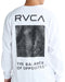 RVCA メンズ PALM BOX LT ロンＴ 【2025年春夏モデル】 WHT / XL