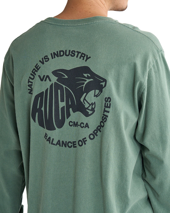 RVCA メンズ TIGER WAVE LS ロンＴ 【2025年春夏モデル】 JAD / XL