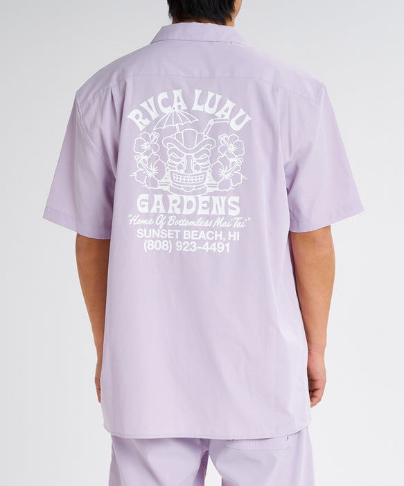 【OUTLET】RVCA メンズ RVCA GARDENS SH 半袖シャツ 【2025年春夏モデル】