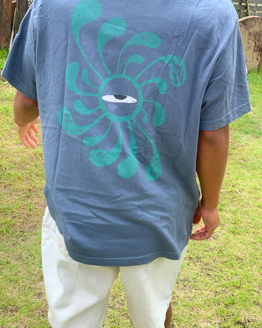 OUTLET】RVCA メンズ 【LAURYN ALVAREZ】 LA EYE SWIRL POCKET SS T