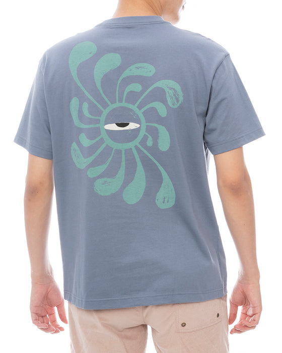 RVCA メンズ 【LAURYN ALVAREZ】 LA EYE SWIRL POCKET SS Tシャツ 【2025年春夏モデル】 VNY / XL