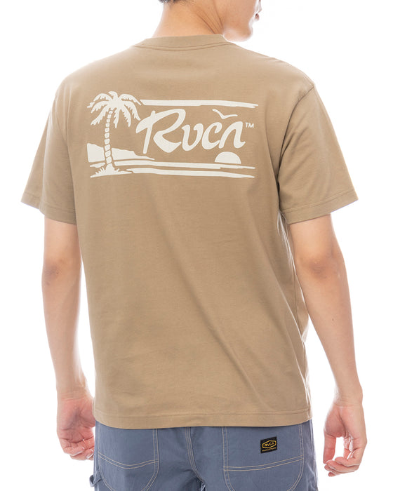 RVCA メンズ EXOTICA POCKET SS Tシャツ 【2025年春夏モデル】 CYT / XL
