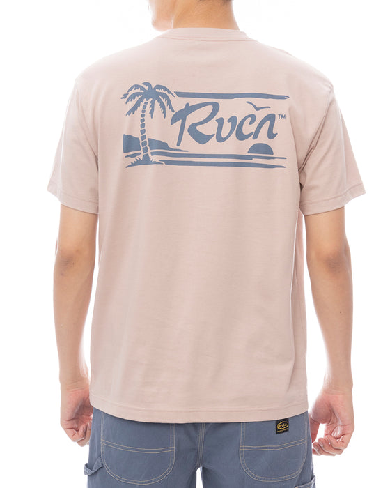 RVCA メンズ EXOTICA POCKET SS Tシャツ 【2025年春夏モデル】 PAL / XL