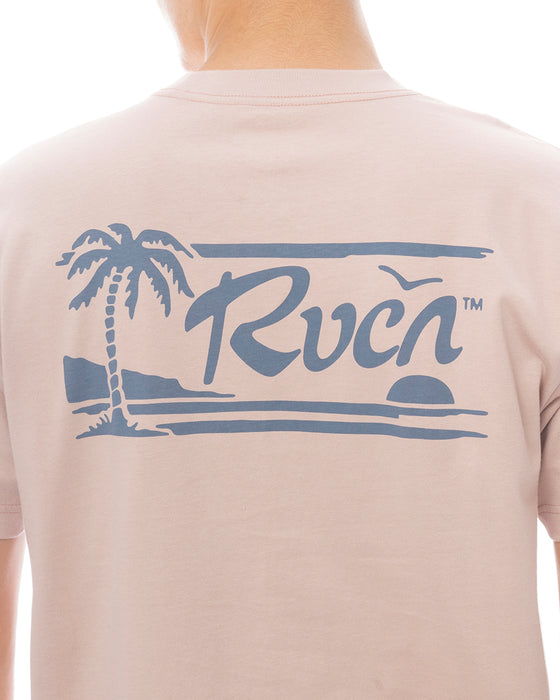 RVCA メンズ EXOTICA POCKET SS Tシャツ 【2025年春夏モデル】 PAL / XL