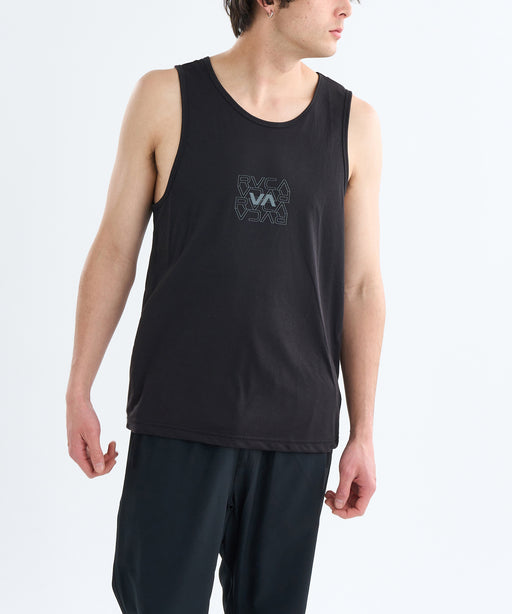 RVCA メンズ RVCA PIN FLIP TANK Tシャツ 【2025年春夏モデル】 BLK / XL