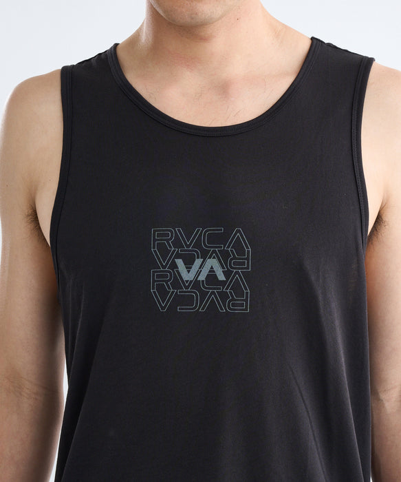 RVCA メンズ RVCA PIN FLIP TANK Tシャツ 【2025年春夏モデル】 BLK / XL