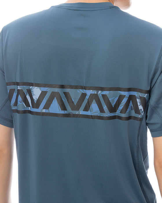 RVCA メンズ HAWAII SPORT VENT SS Tシャツ 【2025年春夏モデル】 BRK0 / XL