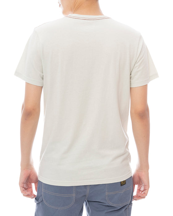 RVCA メンズ ISLAND HEX POCKET SS Tシャツ 【2025年春夏モデル】 GRT / XL