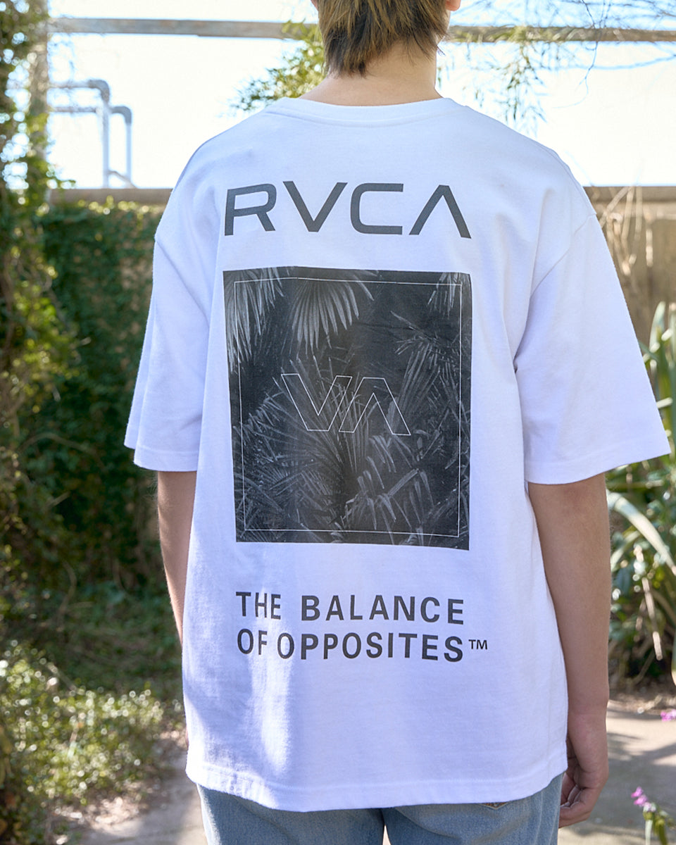 OUTLET】RVCA メンズ PALM BOX SS Tシャツ 【2025年春夏モデル】