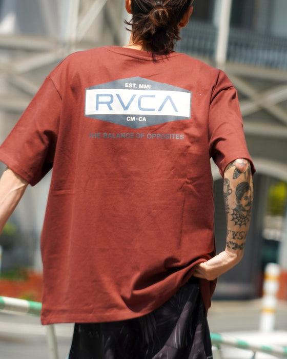 【OUTLET】RVCA メンズ ILL HEX LOGO SS Tシャツ 【2025年春夏モデル】