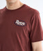 RVCA メンズ RANCH SCRIPT SS Tシャツ 【2025年春夏モデル】 RDE / XL