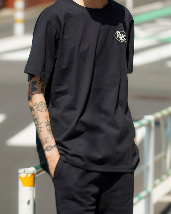 OUTLET】RVCA メンズ RANCH SCRIPT SS Tシャツ 【2025年春夏モデル】