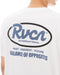 RVCA メンズ RANCH SCRIPT SS Tシャツ 【2025年春夏モデル】 WHT / XL