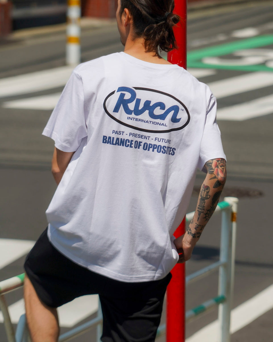 OUTLET】RVCA メンズ RANCH SCRIPT SS Tシャツ 【2025年春夏モデル】