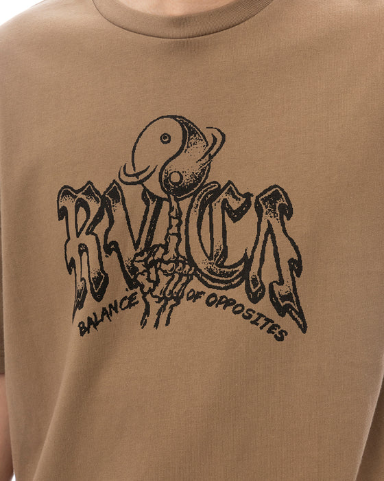 RVCA メンズ ROTATER SS Tシャツ 【2025年春夏モデル】 GDK / XL
