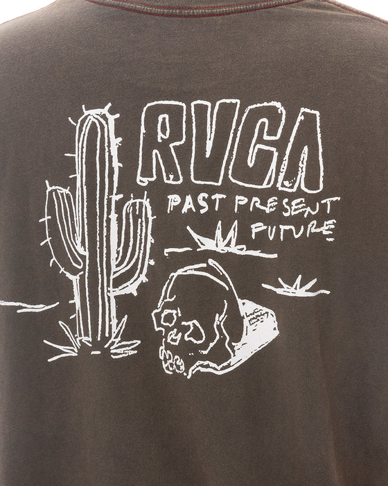 RVCA メンズ DEATH VALLEY SS Tシャツ 【2025年春夏モデル】 PTK / XL