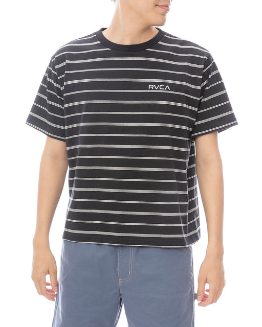 RVCA メンズ SWEEP RVCA SS Tシャツ 【2025年春夏モデル】 BLK / XL
