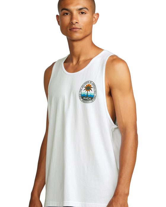 【OUTLET】RVCA メンズ PALM PATCH TANK タンクトップ 【2025年春夏モデル】