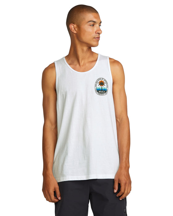 【OUTLET】RVCA メンズ PALM PATCH TANK タンクトップ 【2025年春夏モデル】