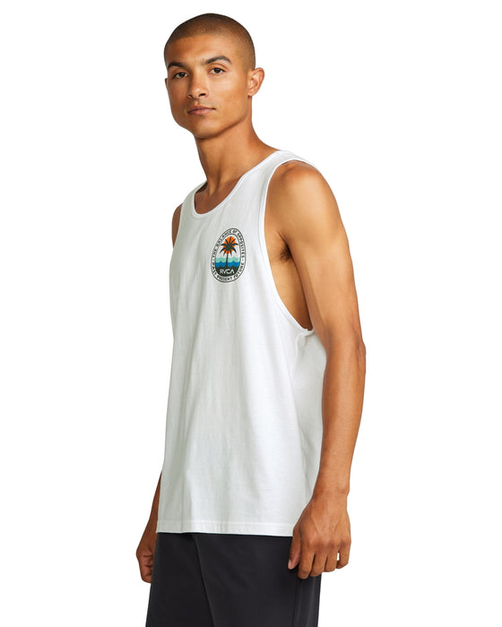 【OUTLET】RVCA メンズ PALM PATCH TANK タンクトップ 【2025年春夏モデル】