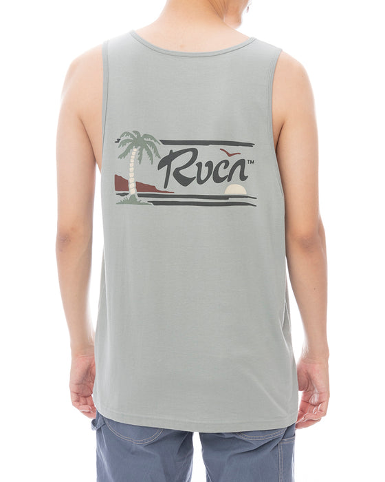 OUTLET】RVCA メンズ EXOTICA TANK タンクトップ 【2025年春夏モデル】