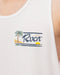 RVCA メンズ EXOTICA TANK タンクトップ 【2025年春夏モデル】 WHT / XL