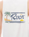 RVCA メンズ EXOTICA TANK タンクトップ 【2025年春夏モデル】 WHT / XL