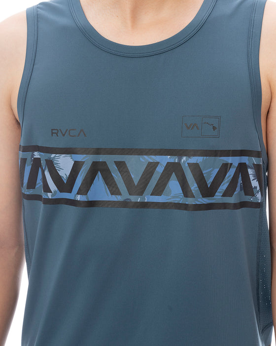 RVCA メンズ HAWAII SPORT VENT SL タンクトップ 【2025年春夏モデル】 BRK0 / XL
