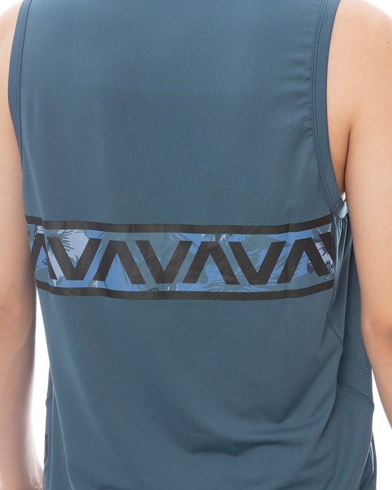 RVCA メンズ HAWAII SPORT VENT SL タンクトップ 【2025年春夏モデル】 BRK0 / XL