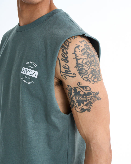 RVCA メンズ TCS TT タンクトップ 【2025年春夏モデル】 ABG / XL