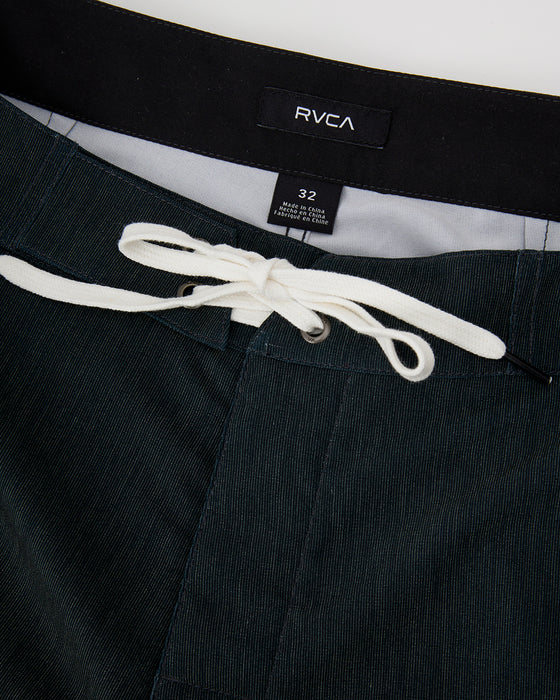 RVCA メンズ PALM STREET TRUNK 16 ボードショーツ 【2025年春夏モデル】 BLK / 34