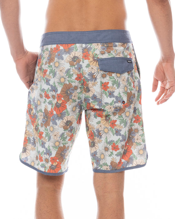 RVCA メンズ ARCH TRUNK 19 ボードショーツ 【2025年春夏モデル】 GRT / 34