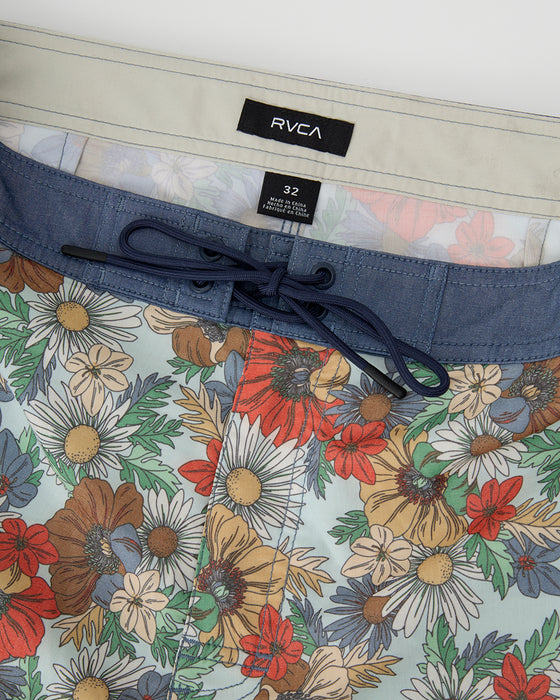 RVCA メンズ ARCH TRUNK 19 ボードショーツ 【2025年春夏モデル】 GRT / 34