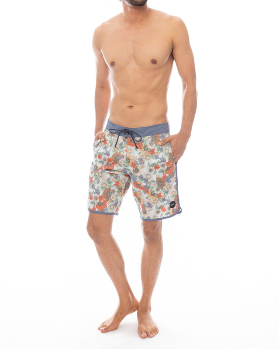 RVCA メンズ ARCH TRUNK 19 ボードショーツ 【2025年春夏モデル】 GRT / 34