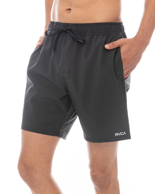 RVCA メンズ ELASTIC RVCA BS ボードショーツ 【2025年春夏モデル】 BLK / XL