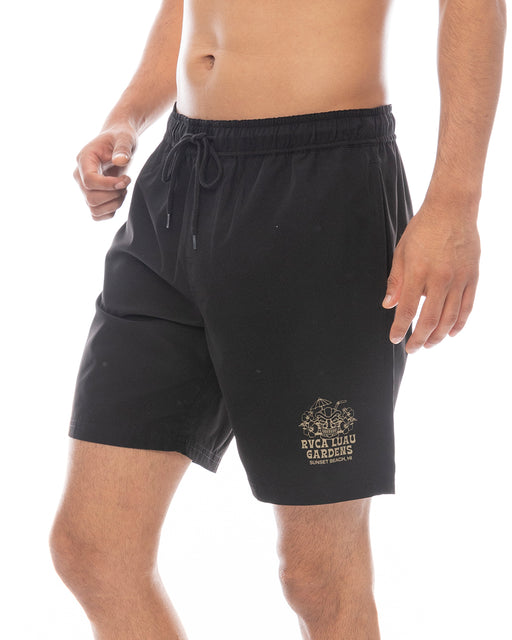 RVCA メンズ RVCA LUAU GARDEN BS ボードショーツ 【2025年春夏モデル】 BLK / XL