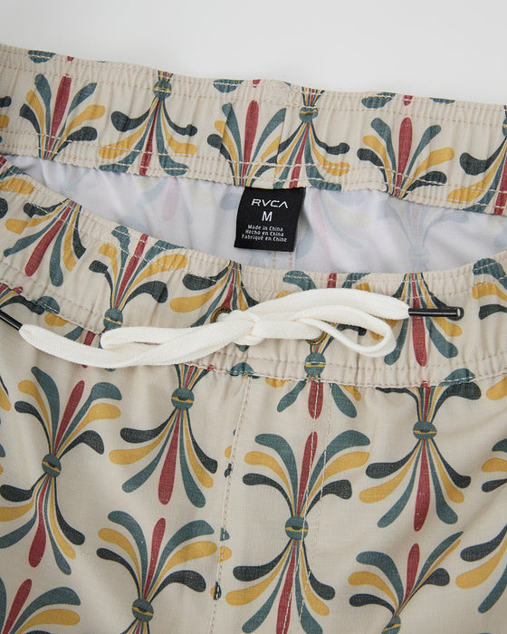 RVCA メンズ 【LAURYN ALVAREZ】 LA EYE FLORAL ELASTIC 17 ショートパンツ 【2025年春夏モデル】 LKH / XL