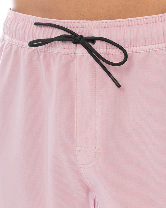 RVCA メンズ VA PIGMENT ELASTIC SHORT 16 ショートパンツ 【2025年春夏モデル】 DTP / XL