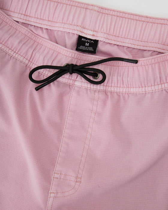 RVCA メンズ VA PIGMENT ELASTIC SHORT 16 ショートパンツ 【2025年春夏モデル】 DTP / XL