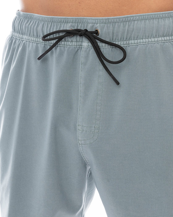 RVCA メンズ VA PIGMENT ELASTIC SHORT 16 ショートパンツ 【2025年春夏モデル】 LED / XL