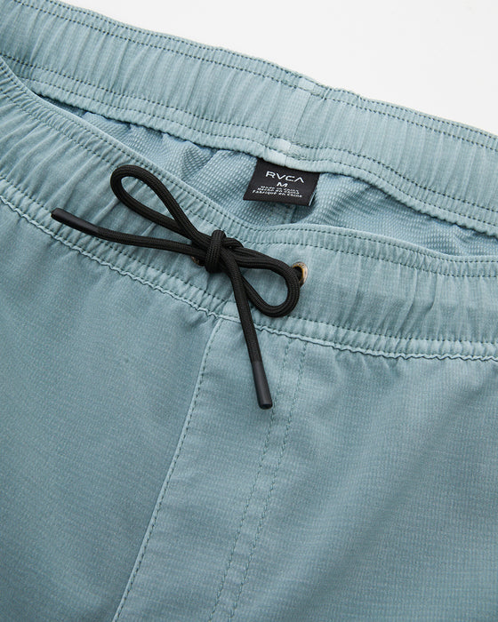 RVCA メンズ VA PIGMENT ELASTIC SHORT 16 ショートパンツ 【2025年春夏モデル】 LED / XL