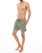 RVCA メンズ VA PIGMENT ELASTIC SHORT 16 ショートパンツ 【2025年春夏モデル】 RGR / XL