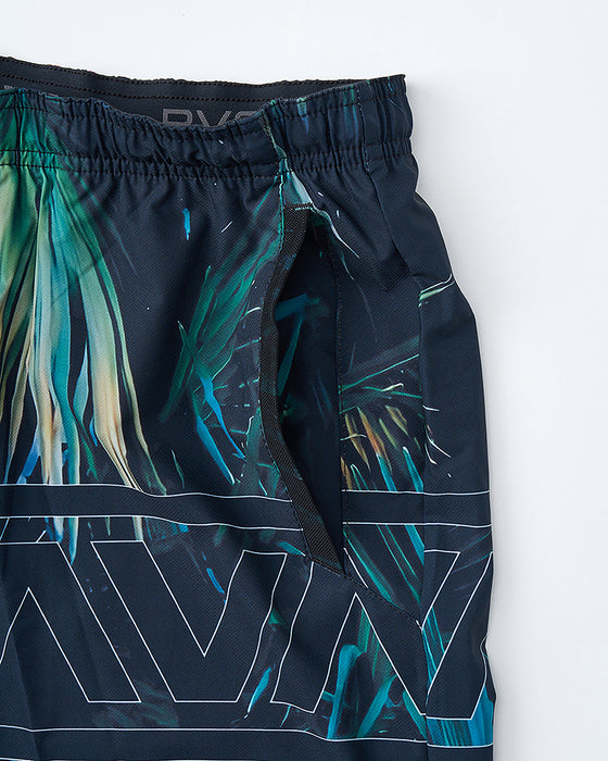 【OUTLET】RVCA SPORT メンズ HAWAII YOGGER STRETCH 17 ショートパンツ 【2025年春夏モデル】