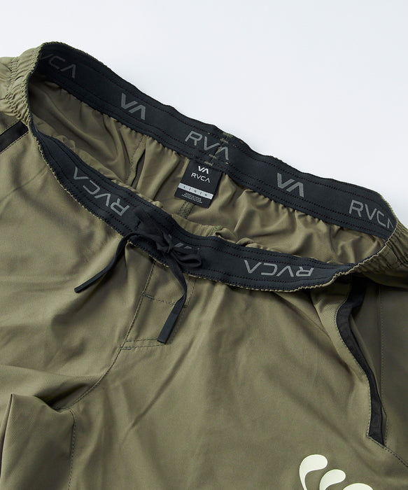 RVCA メンズ 【LAURYN ALVAREZ】 LAURYN YOGGER STRETCH 17 ショートパンツ 【2025年春夏モデル】 MSH / XL
