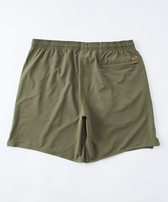 RVCA メンズ 【LAURYN ALVAREZ】 LAURYN YOGGER STRETCH 17 ショートパンツ 【2025年春夏モデル】 MSH / XL