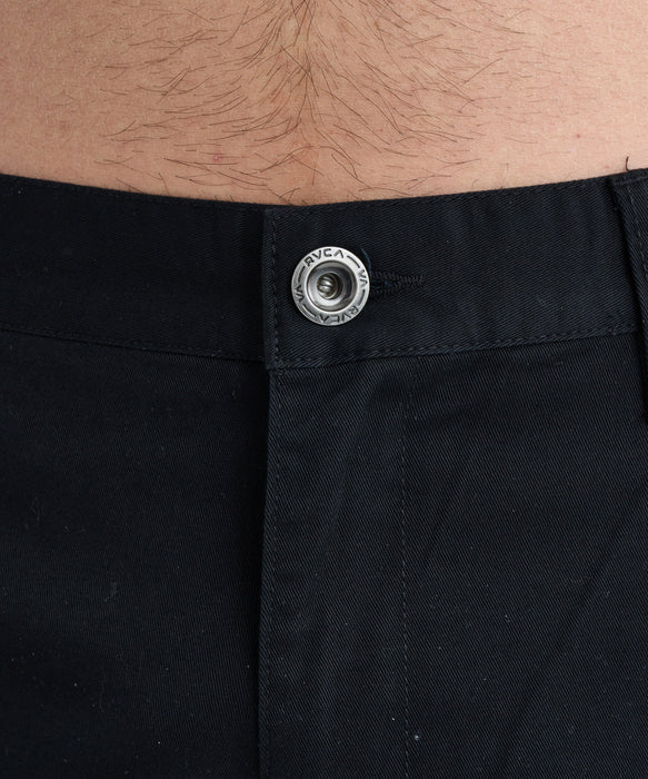 RVCA メンズ WEEKEND STRETCH SHORT ショートパンツ 【2025年春夏モデル】 BLK / 34