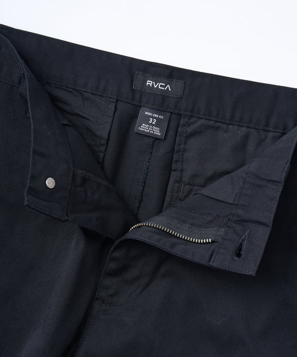 RVCA メンズ WEEKEND STRETCH SHORT ショートパンツ 【2025年春夏モデル】 BLK / 34